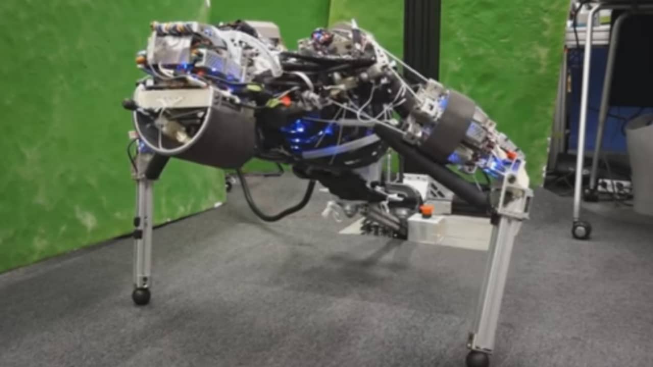 Japanse robot kan zweten en 11 minuten lang opdrukken