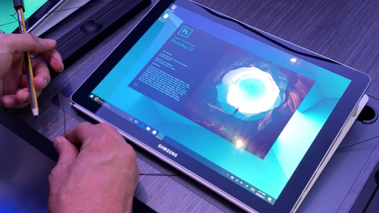 Nieuwe tablet van Samsung heeft glazen behuizing en grote stylus