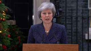 May: 'Ik ga strijden tegen motie van wantrouwen'