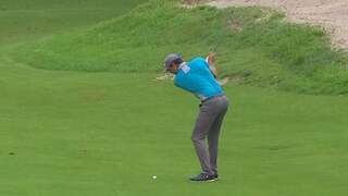 Nieuw-Zeelandse golfer slaat eagle met bijzonder effect