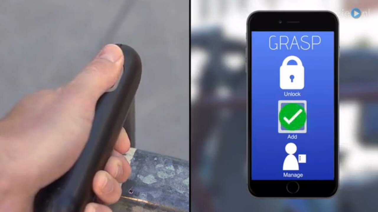 Slim fietsslot Grasp Lock