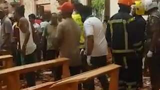 Beelden tonen ravage na aanslagen in Sri Lanka