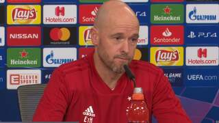 Ajax-trainer Ten Hag: 'We moeten op onze hoede zijn'