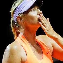 Sharapova zegt 'ver boven' kritiek van Bouchard te staan