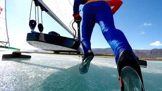 IJszeilen met 100 kilometer per uur, kan dat olympisch worden?