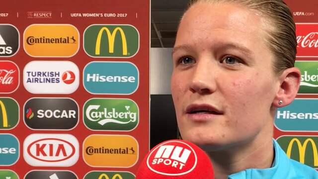 Van den Berg: 'Ik ben er voor het team en dat is het belangrijkst'