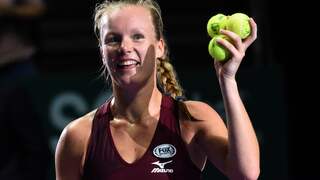 Bertens begint met knappe zege op Kerber aan WTA Finals
