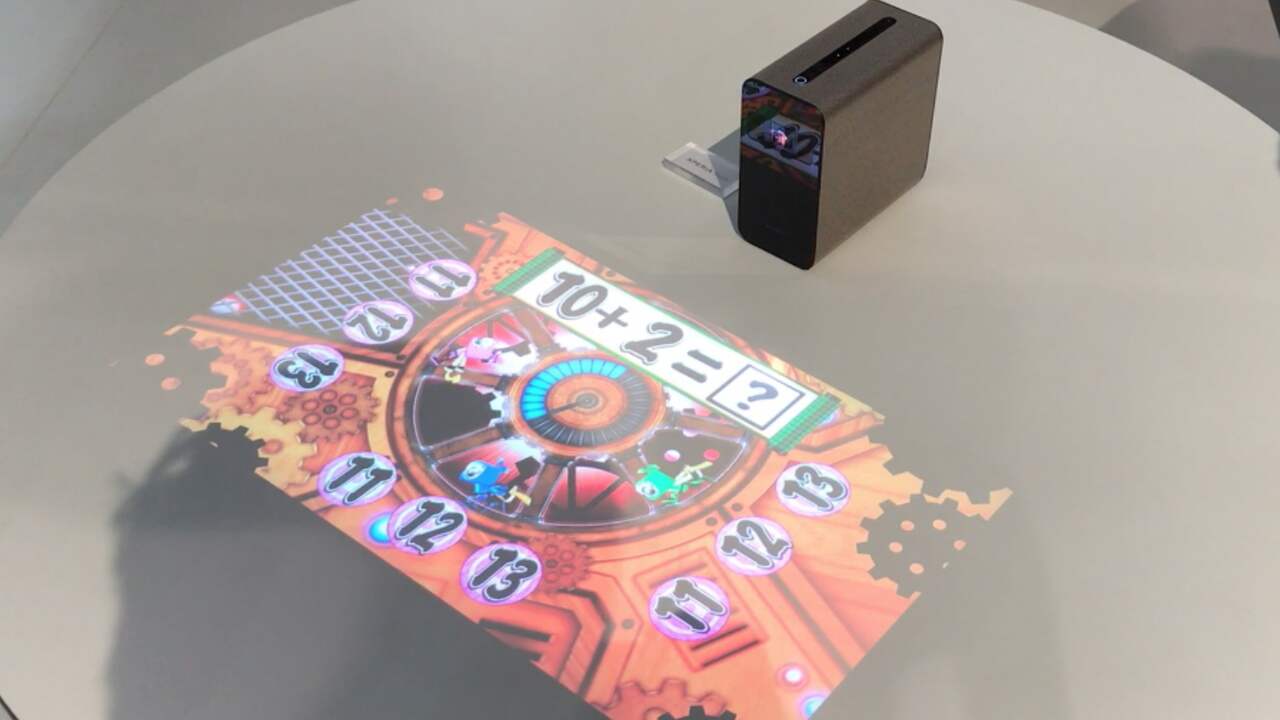 Sony-lamp projecteert Android op tafel