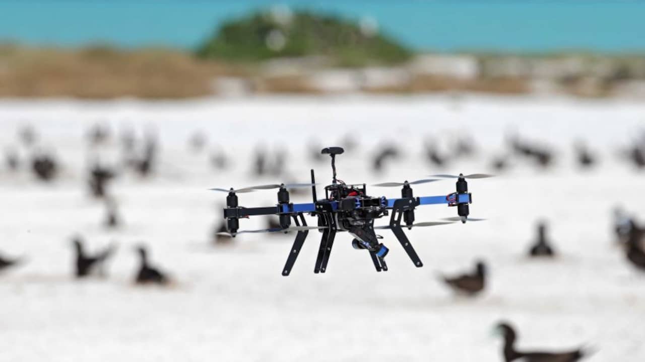 Deze drone kan ook gewoon rijden