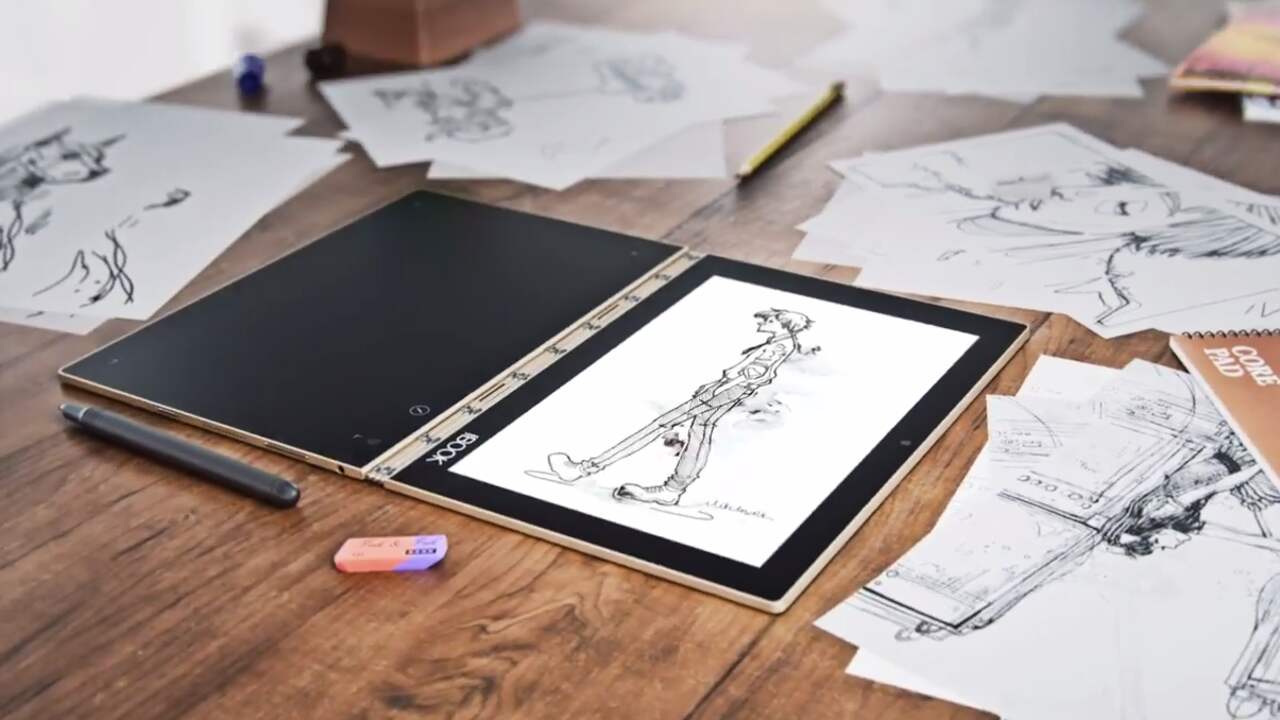 Nieuwe Lenovo-tablet heeft touchvlak dat ook toetsenbord is