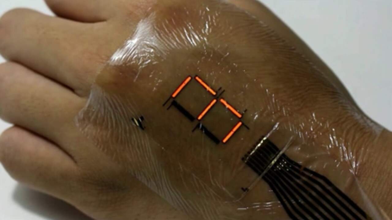Japanse universiteit maakt e-skin