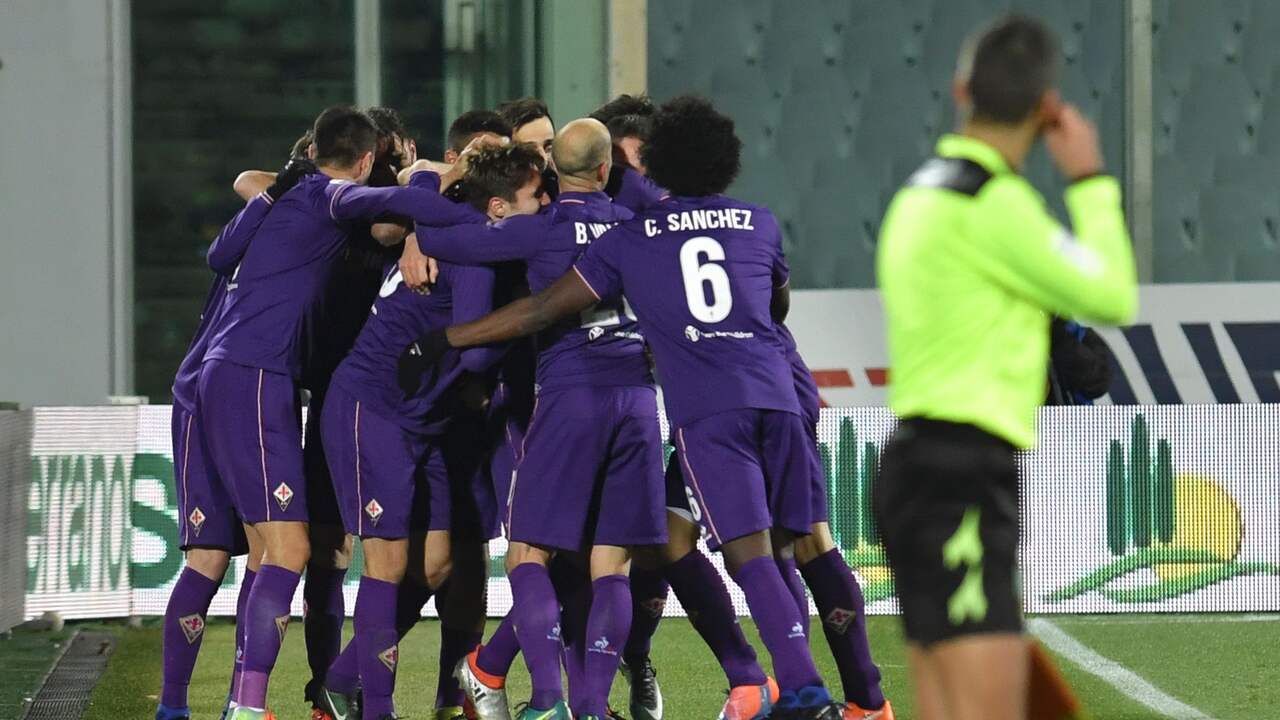 Juventus onderuit tegen Fiorentina, Strootman belangrijk voor AS Roma - NU.nl