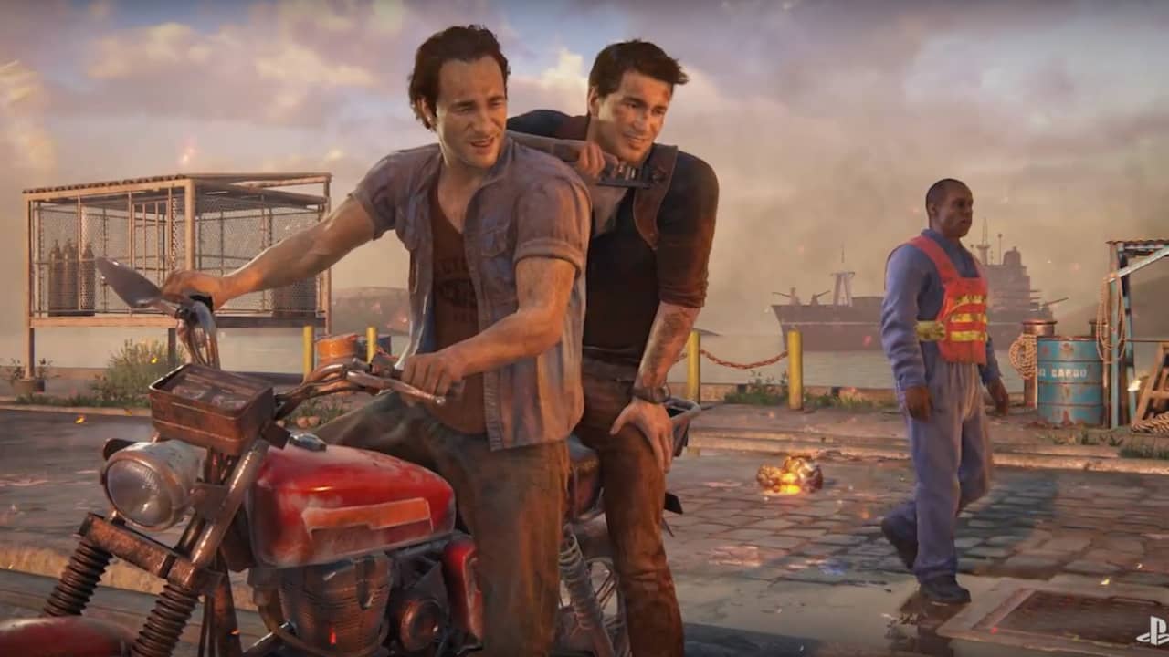 Trailer avonturengame Uncharted 4 voor PlayStation 4