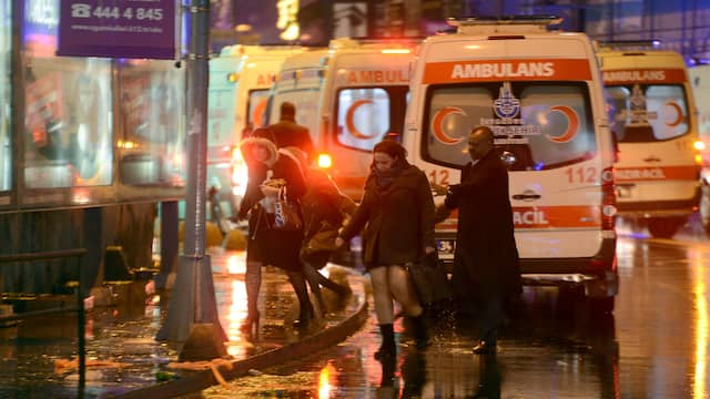 Zeker 39 doden en veel gewonden bij aanslag op nachtclub Istanbul 