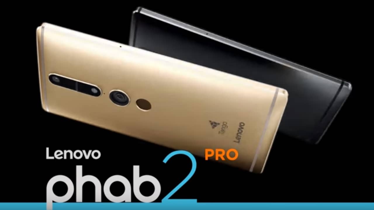 Phab 2 Pro eerste smartphone die werkt met Tango