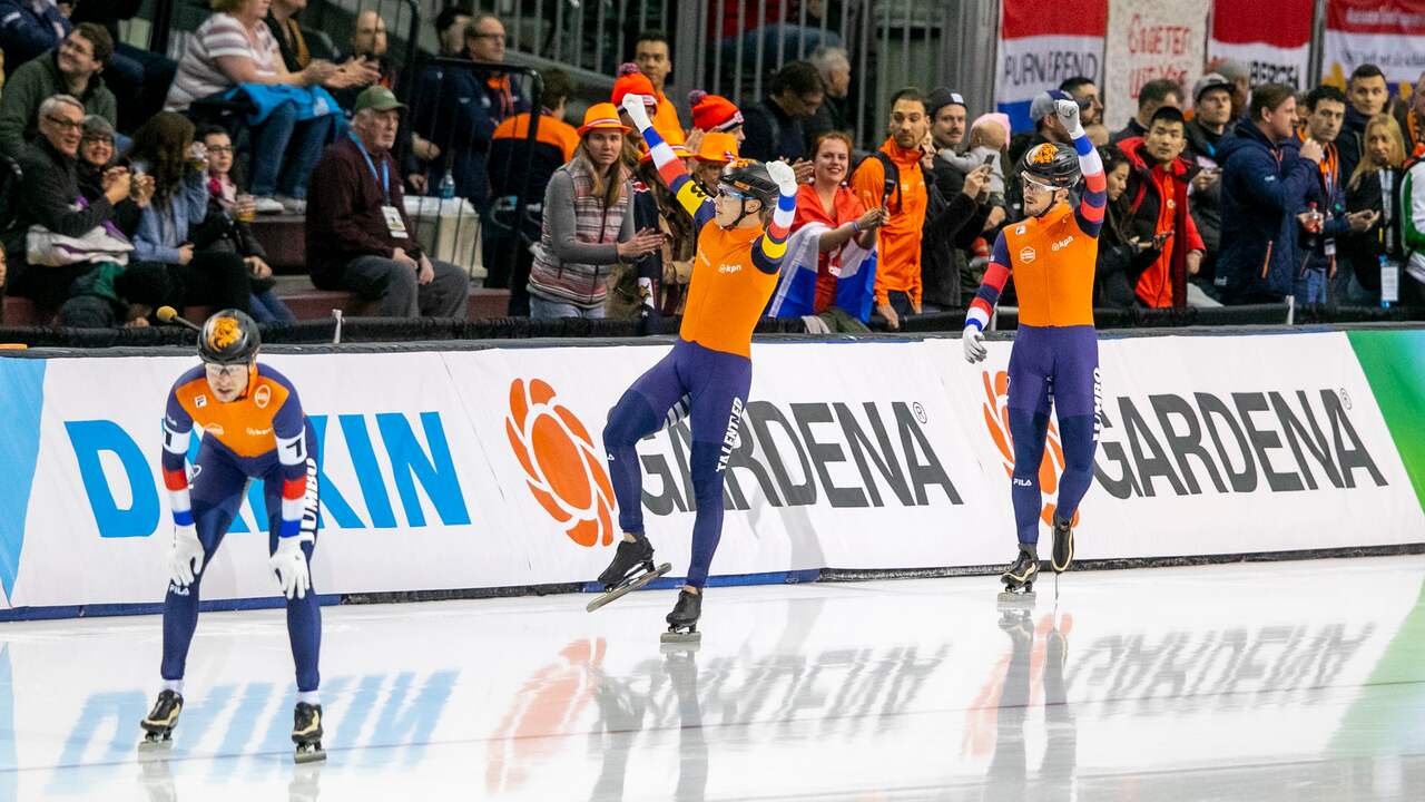 Nederlandse Schaatsers Pakken In Wereldrecord WK Goud Op Achtervolging