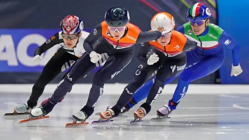 Velzeboer Pakt Brons Op WK Shorttrack Relayploegen Grijpen Naast