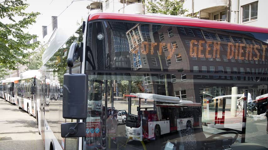 Gevolgen Busstaking In Haarlem Beperkt Procent Rijdt Haarlem