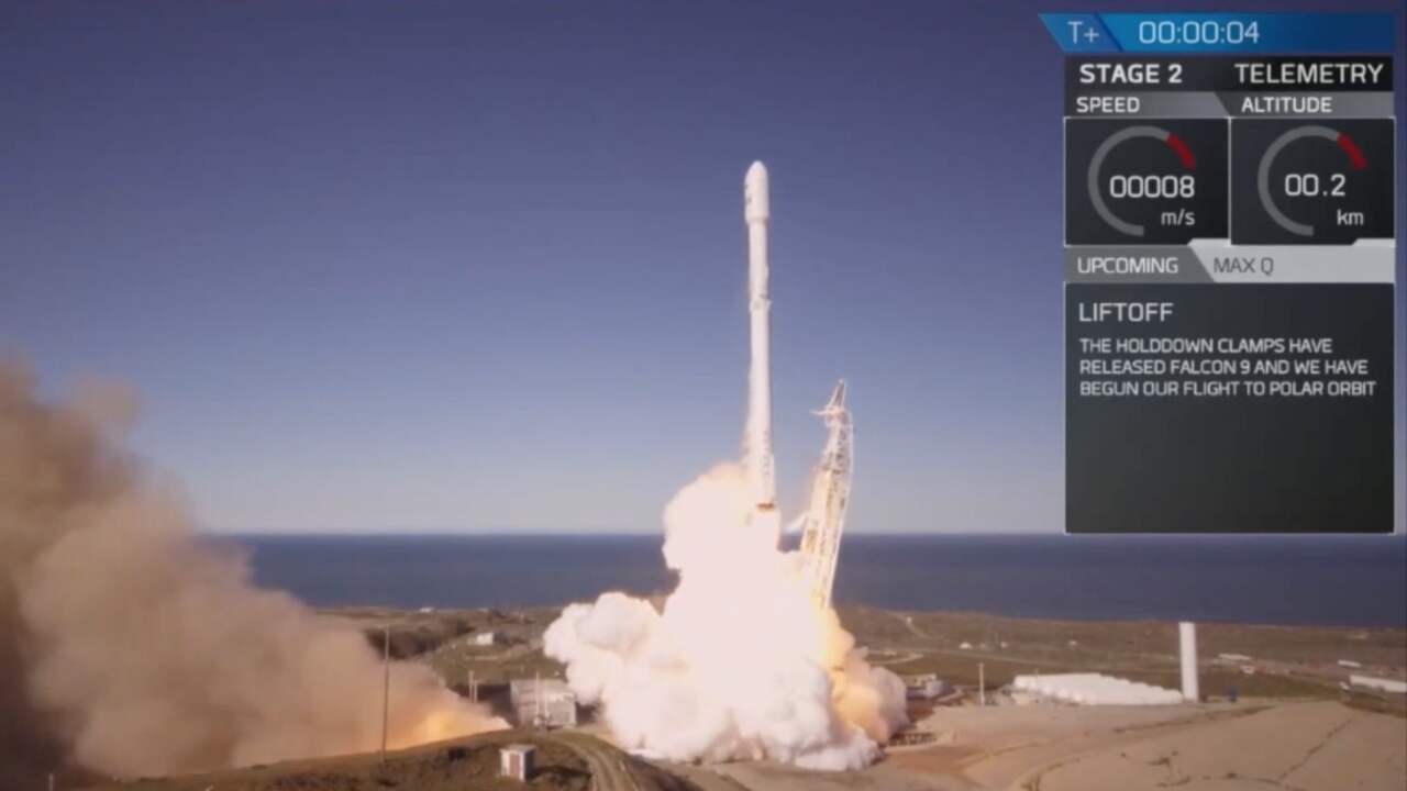 SpaceX lanceert eerste Falcon-raket sinds ongeluk