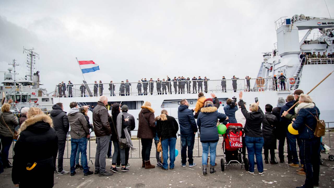 Marineschip Zeeland Na Hulp Aan Sint Maarten Terug In Den Helder