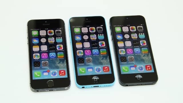 Het verschil tussen de iPhone 5S, 5C en 5