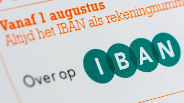 Overgang naar IBAN zonder problemen