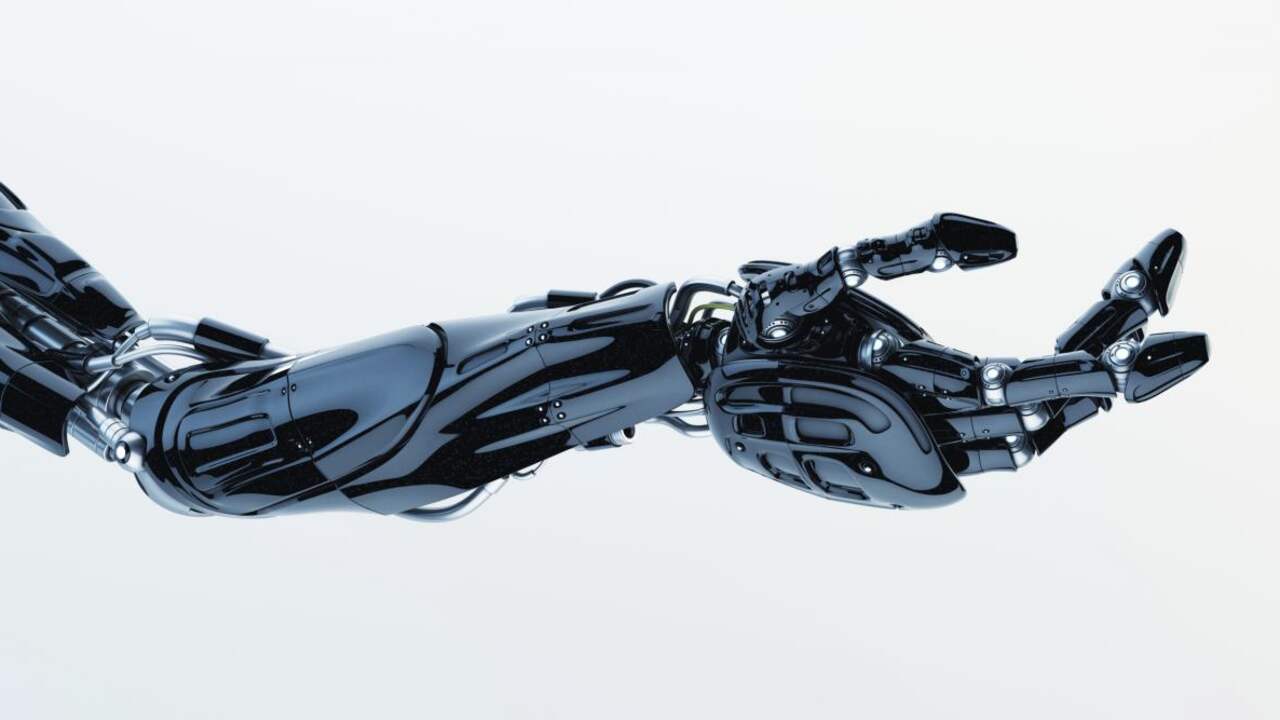 Emg controlled prosthetic arm image