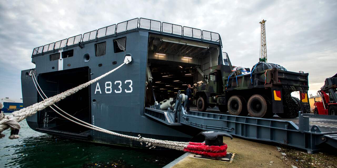 Marineschip Karel Doorman Legt Aan In Liberia NU Het Laatste Nieuws