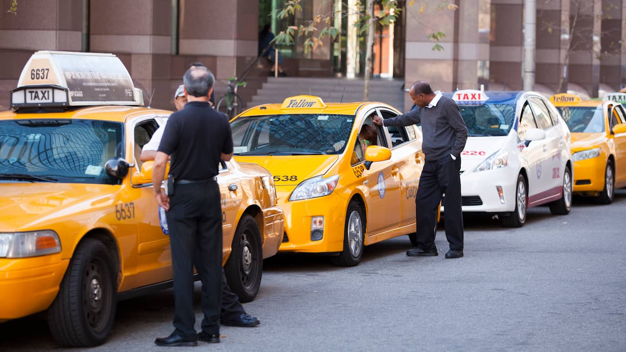 Taxi�s in Los Angeles moeten verplicht Uberachtige app