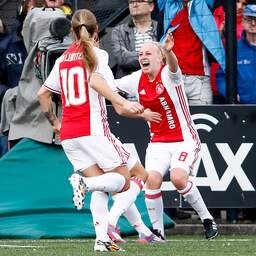 Voetbalsters Ajax voor het eerst landskampioen na zege op ADO