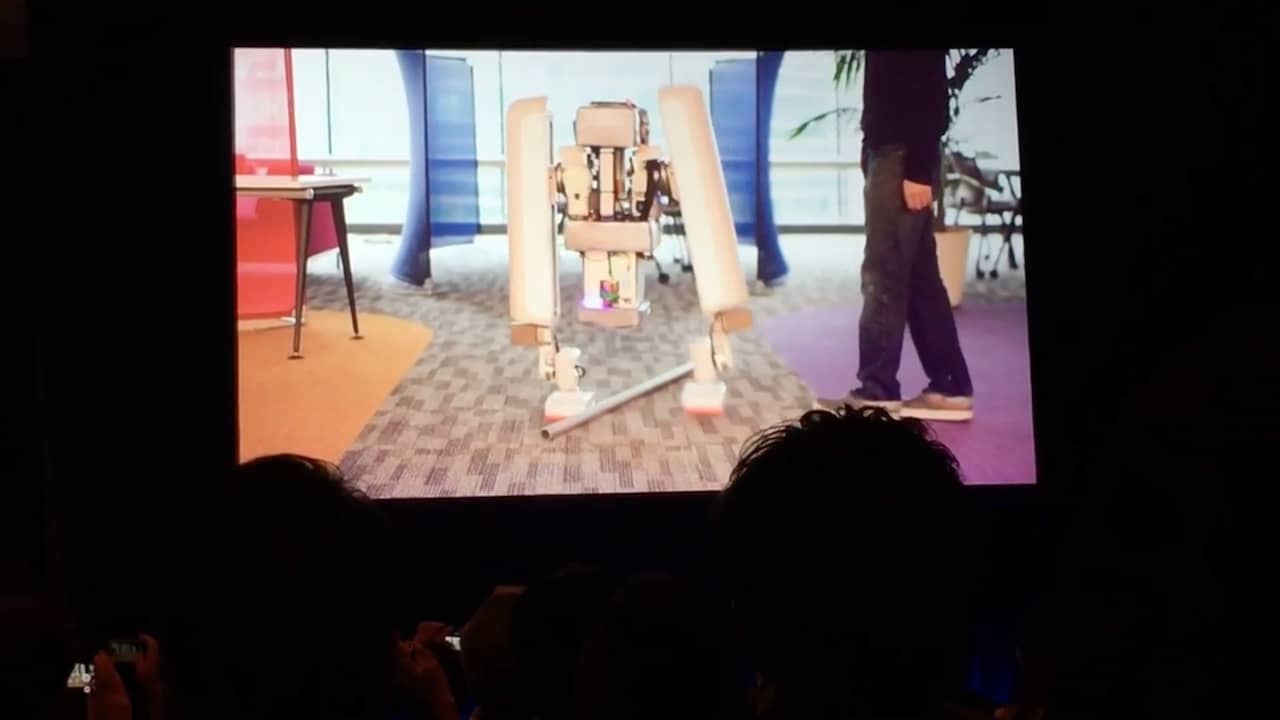 Robot van Google-bedrijf Schaft kan 60 kilo dragen