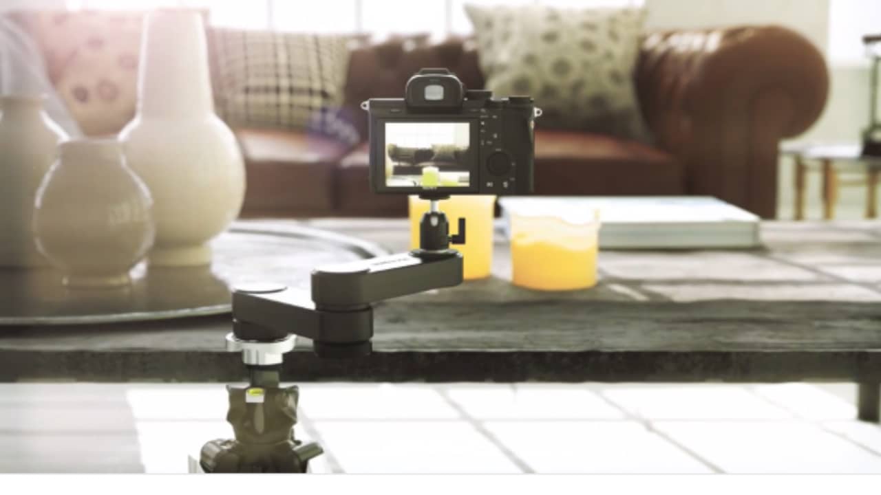 Kleine camera-arm helpt met stabiel filmen op smartphones