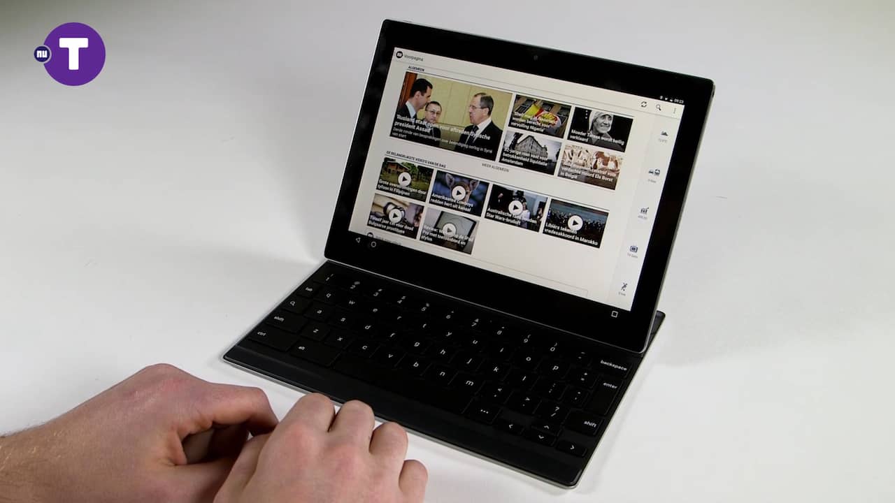 Review: Google Pixel C met toetsenbord