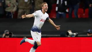 Harry Kane maakt late gelijkmaker tegen PSV