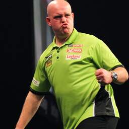 Van Gerwen vond Van Barneveld niet zichzelf in Belfast