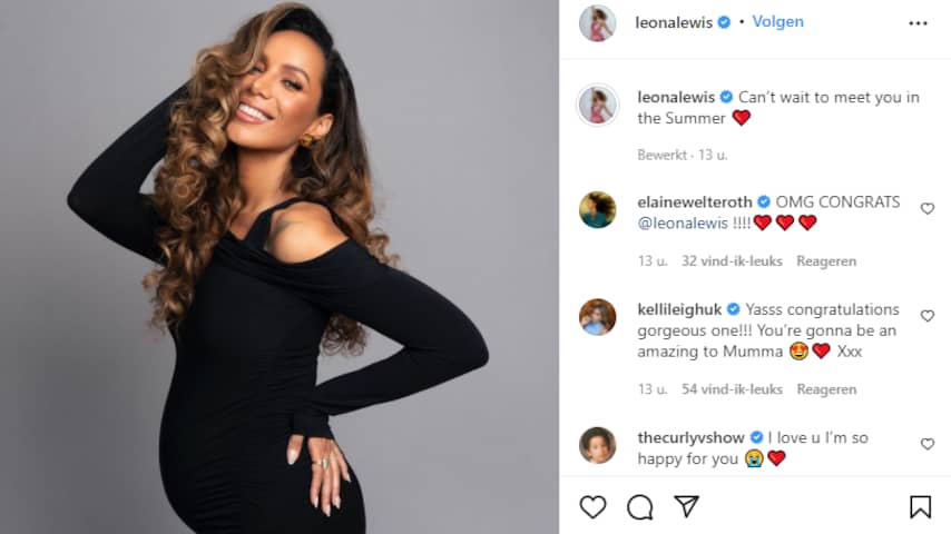 Zangeres Leona Lewis In Verwachting Van Eerste Kind Achterklap NU Nl