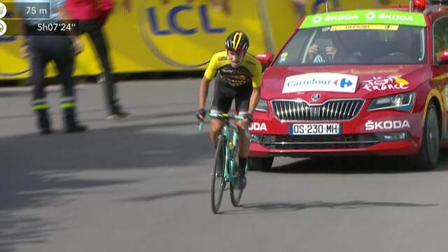 Tour-samenvatting: Roglic behaalt zege, Kittel stapt af