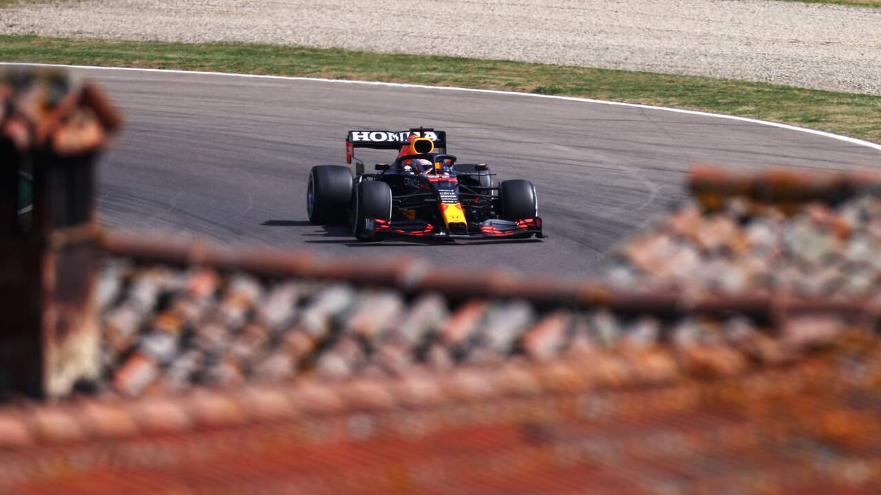 Verstappen Rijdt Derde Tijd In Rommelige Eerste Training Op Imola