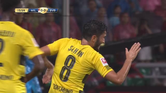 Borussia Dortmund klopt AC Milan in oefenduel
