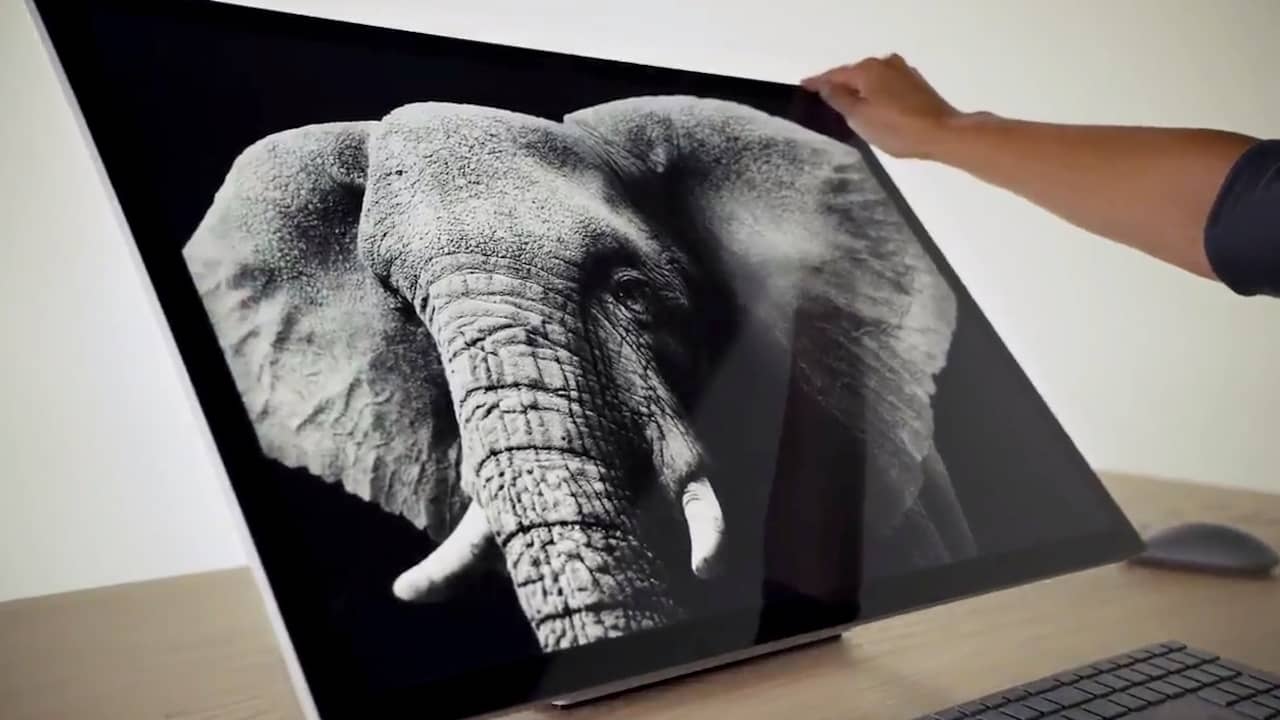 Microsoft Surface Studio heeft zeer kantelbaar scherm