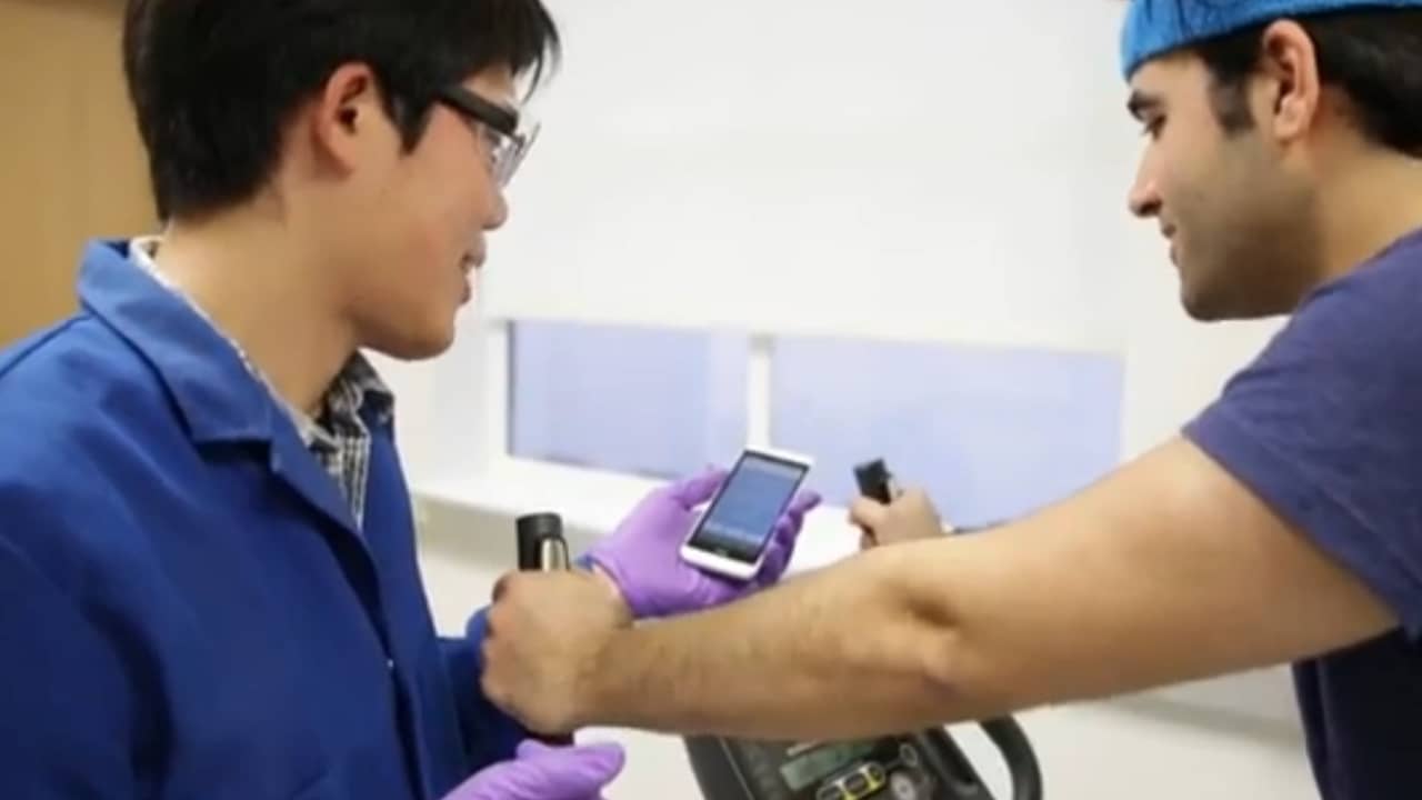 Zweetsensor houdt gezondheid in de gaten