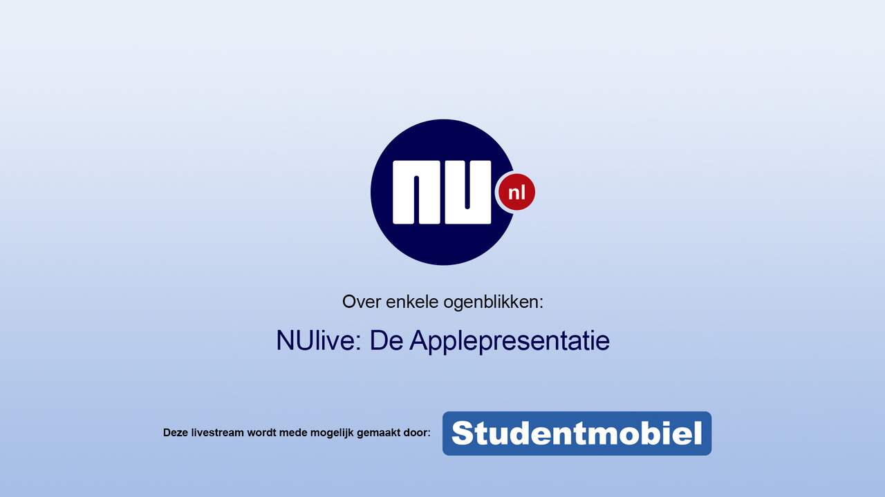 NUlive: Applepresentatie