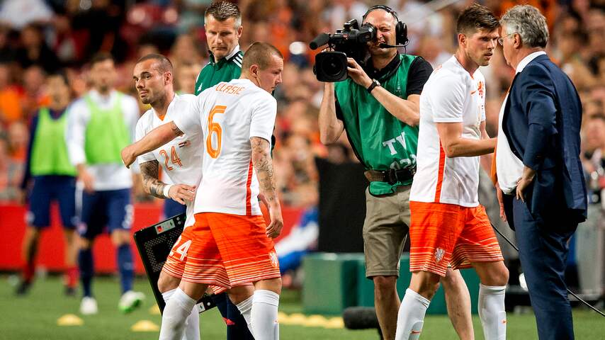 Slordig Oranje Verliest In Spectaculair Oefenduel Van Vs Voetbal Nu Nl