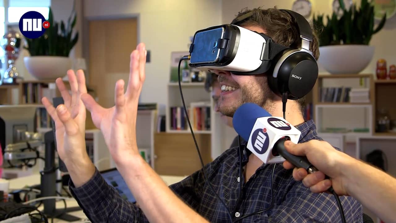 Hoe is het om voor het eerst een vr-bril te dragen?