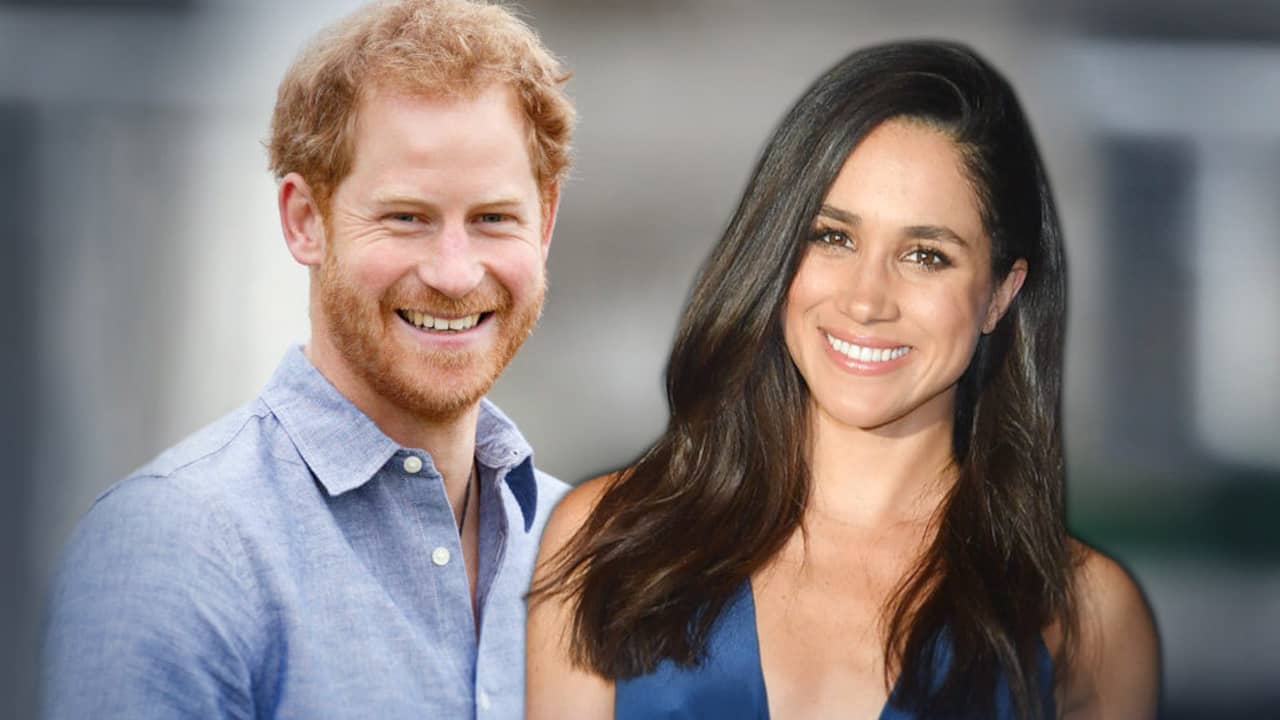 De allereerste foto van prins Harry en Meghan Markle