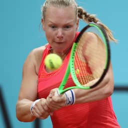 Bertens overtuigend naar halve finale in Rome