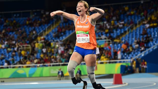 Van Rhijn Pakt Op 100 Meter Tweede Goud Bij Paralympische Spelen | NU ...