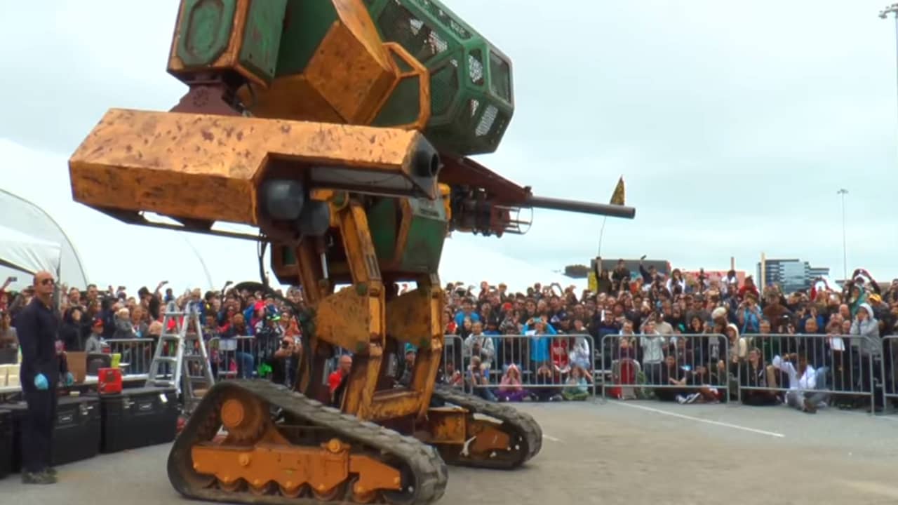 Zo ziet aanval met robotpak eruit