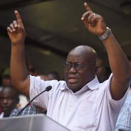 Oppositieleider wint verkiezingen Ghana