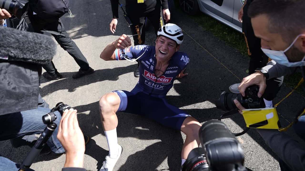 Huilende Van Der Poel Dacht Aan Zijn Opa Na Veroveren Van Gele Trui